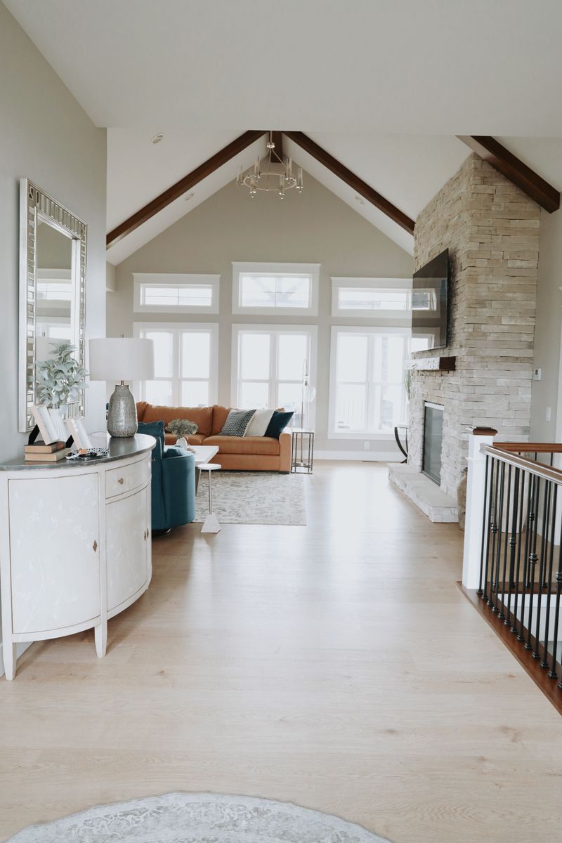 Custom home interior design by Lawver Homes